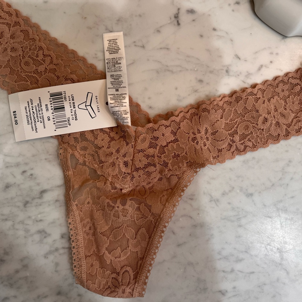 NWT. Hanky panky low rise